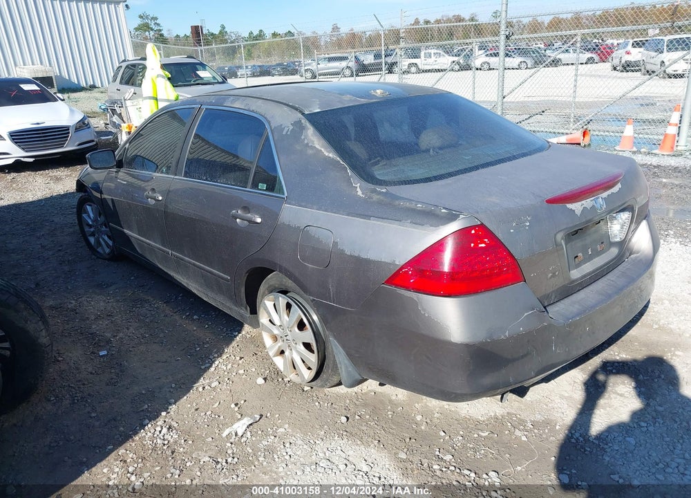 2007 HONDA ACCORD 3.0 EX VIN: 1HGCM66527A012535