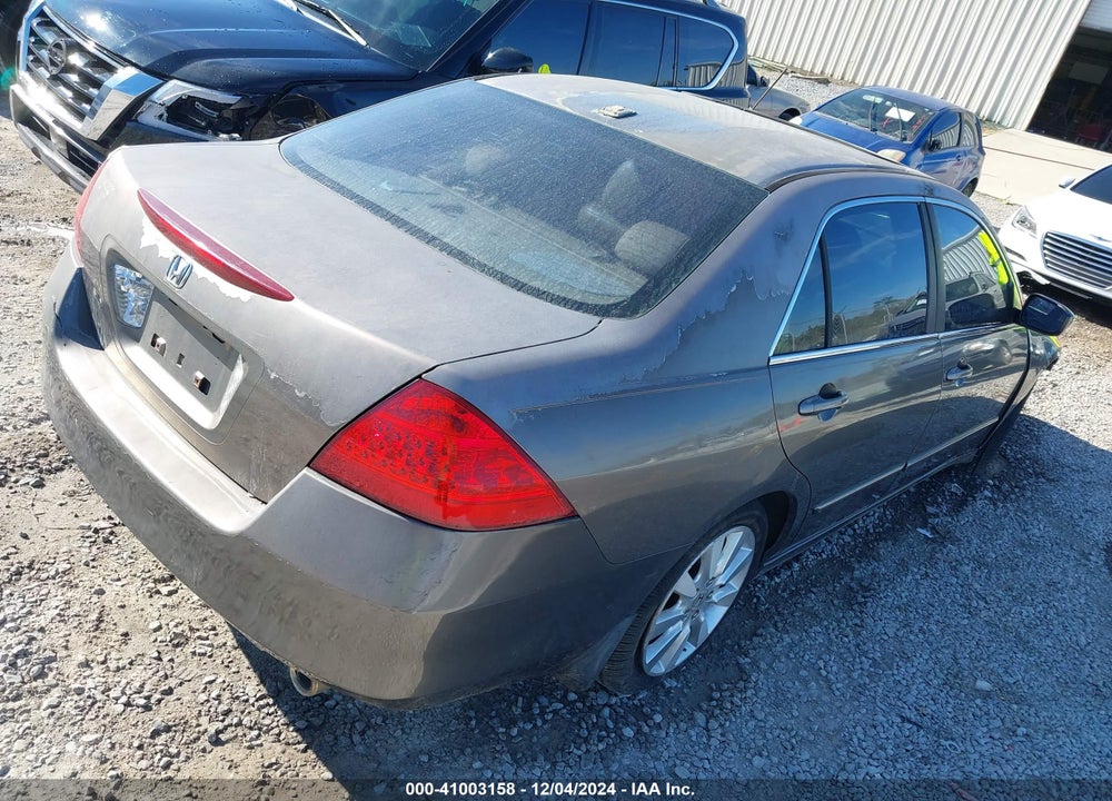 2007 HONDA ACCORD 3.0 EX VIN: 1HGCM66527A012535