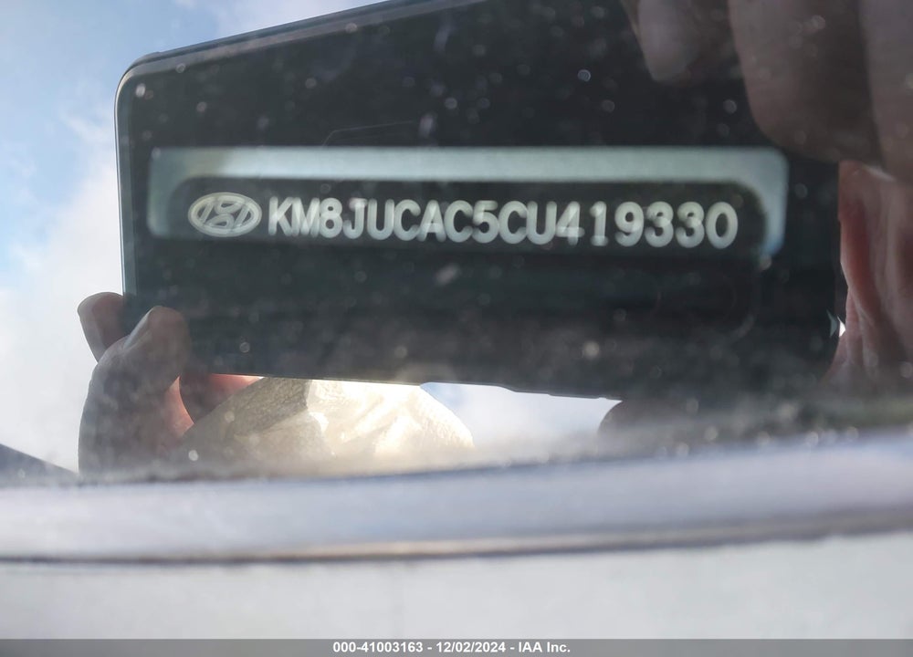 2012 HYUNDAI TUCSON GLS VIN: KM8JUCAC5CU419330