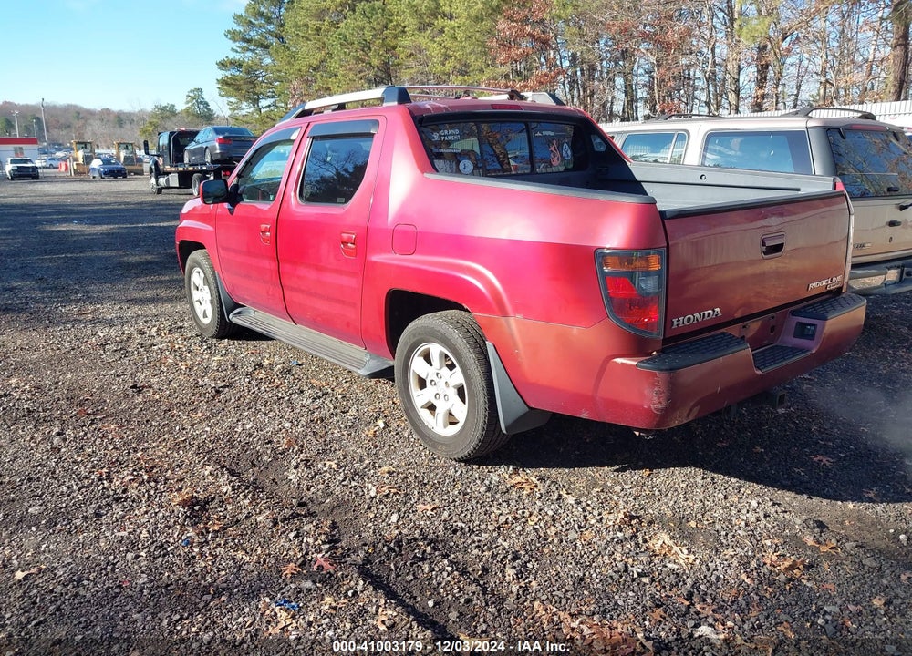 2006 HONDA RIDGELINE RTL VIN: 2HJYK16576H549636