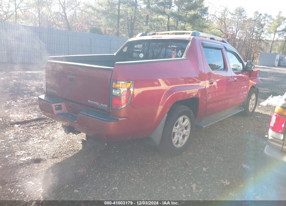 2006 HONDA RIDGELINE RTL VIN: 2HJYK16576H549636