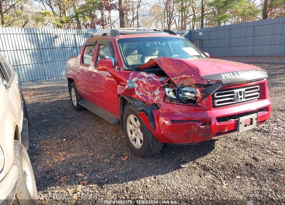 2006 HONDA RIDGELINE RTL VIN: 2HJYK16576H549636