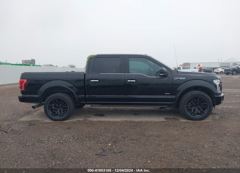 2016 FORD F-150 LIMITED VIN: 1FTEW1EGXGFD40814