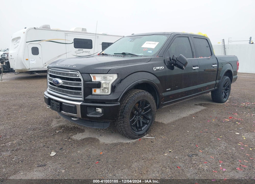 2016 FORD F-150 LIMITED VIN: 1FTEW1EGXGFD40814