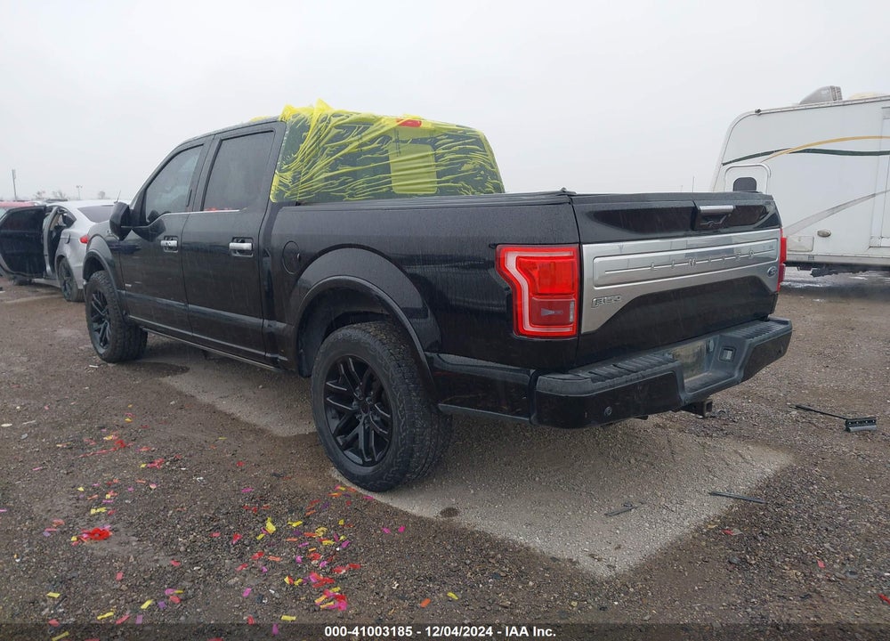 2016 FORD F-150 LIMITED VIN: 1FTEW1EGXGFD40814