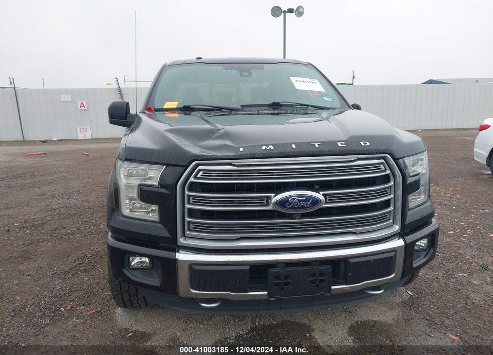 2016 FORD F-150 LIMITED VIN: 1FTEW1EGXGFD40814