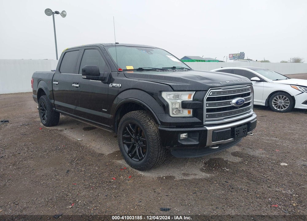 2016 FORD F-150 LIMITED VIN: 1FTEW1EGXGFD40814