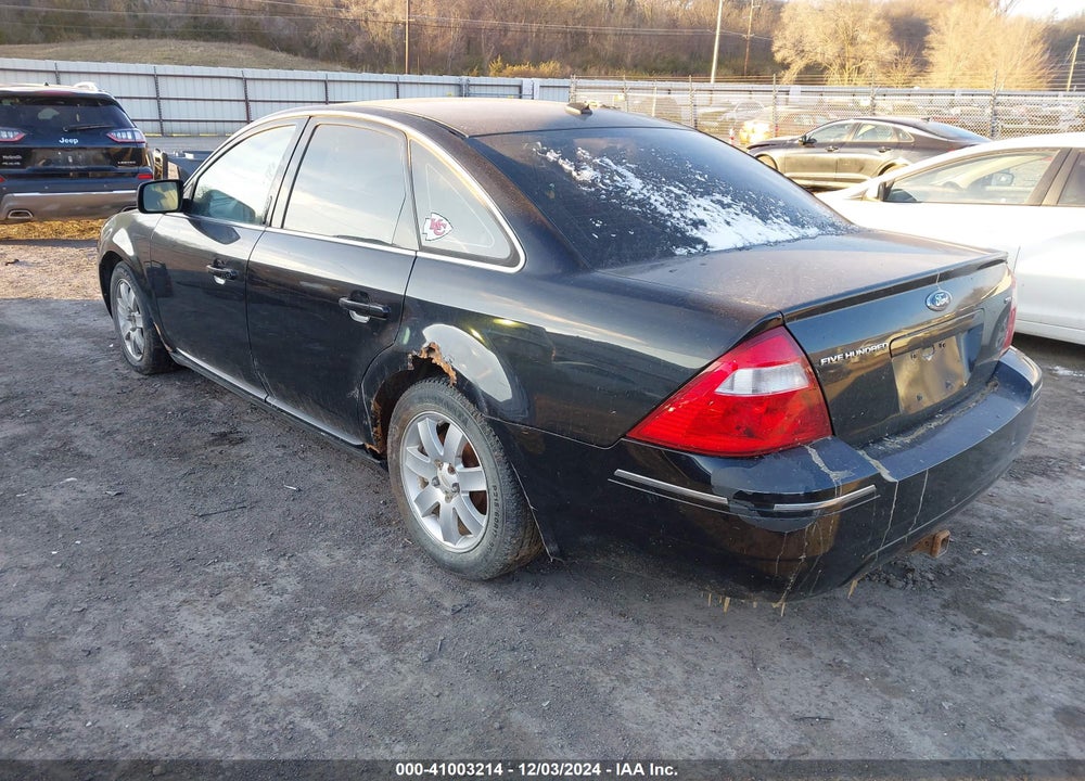 2007 FORD FIVE HUNDRED SEL VIN: 1FAHP24167G123841