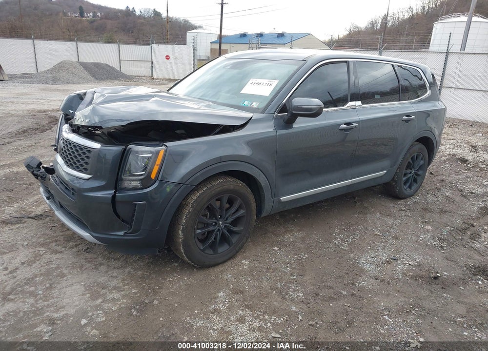 2021 KIA TELLURIDE LX VIN: 5XYP2DHC6MG175755
