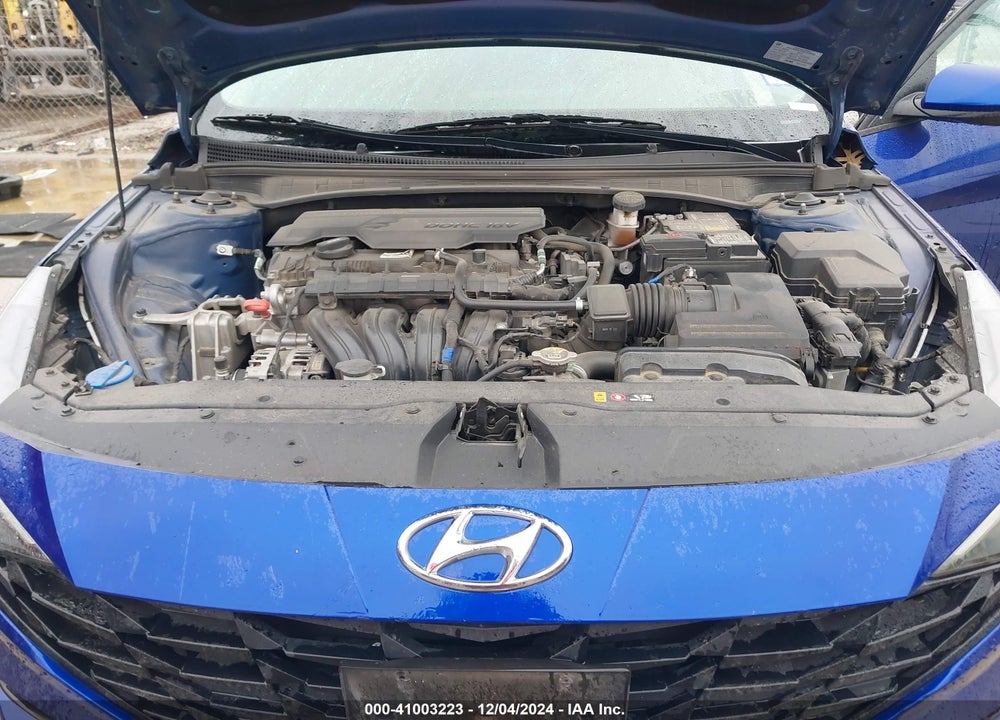 2021 HYUNDAI ELANTRA VIN: 5NPLS4AG0MH033471