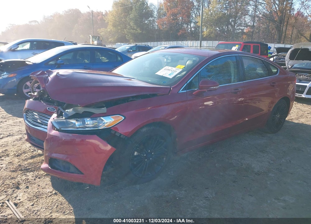 2016 FORD FUSION SE VIN: 3FA6P0H98GR394002