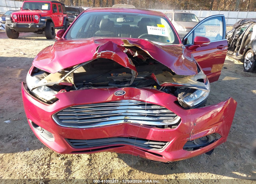 2016 FORD FUSION SE VIN: 3FA6P0H98GR394002