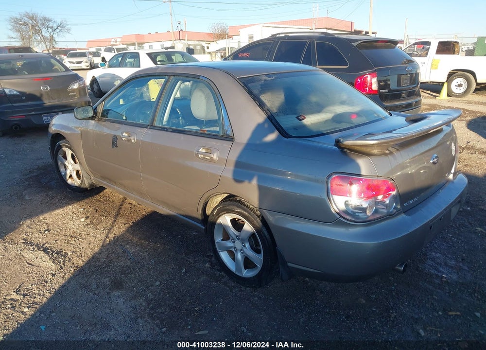 2006 SUBARU IMPREZA 2.5I VIN: JF1GD67686H526604