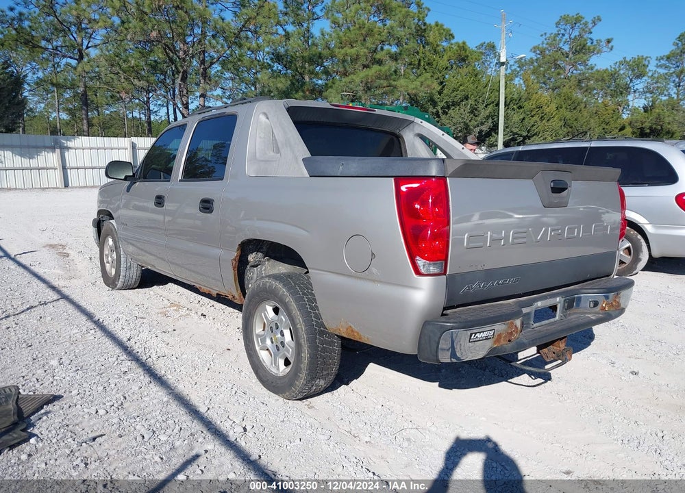 2005 CHEVROLET AVALANCHE 1500 Z66 VIN: 3GNEC12Z15G176810