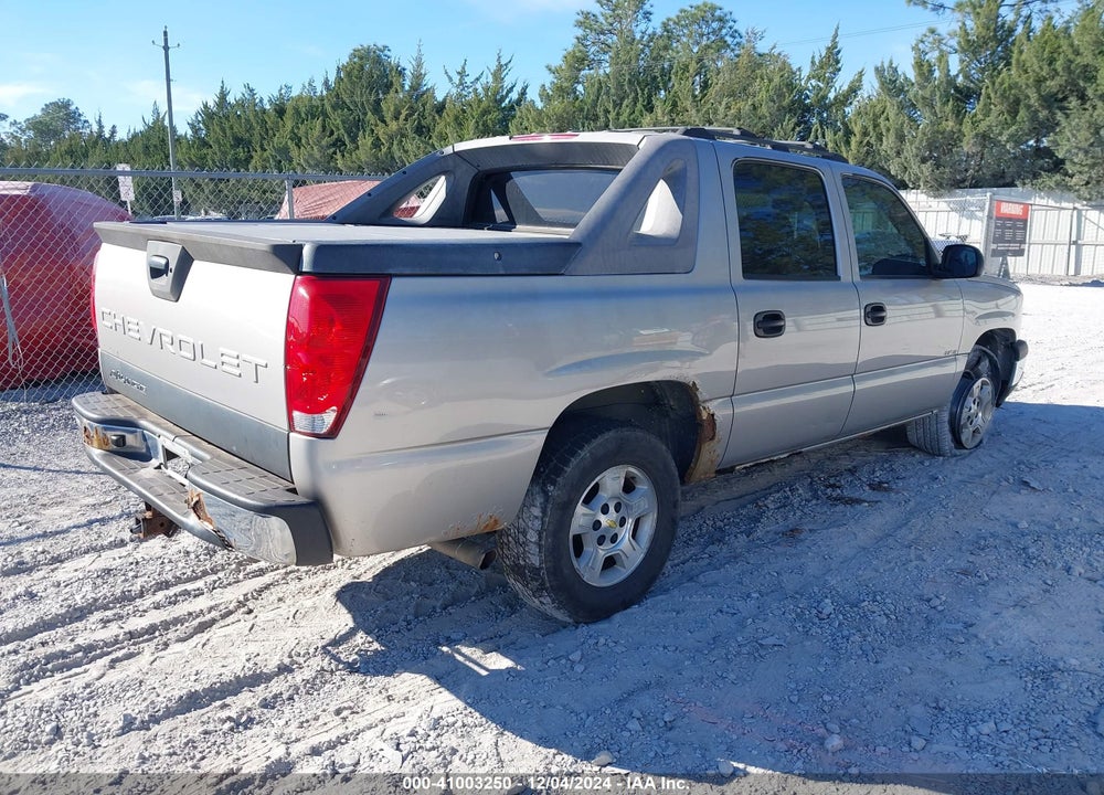 2005 CHEVROLET AVALANCHE 1500 Z66 VIN: 3GNEC12Z15G176810