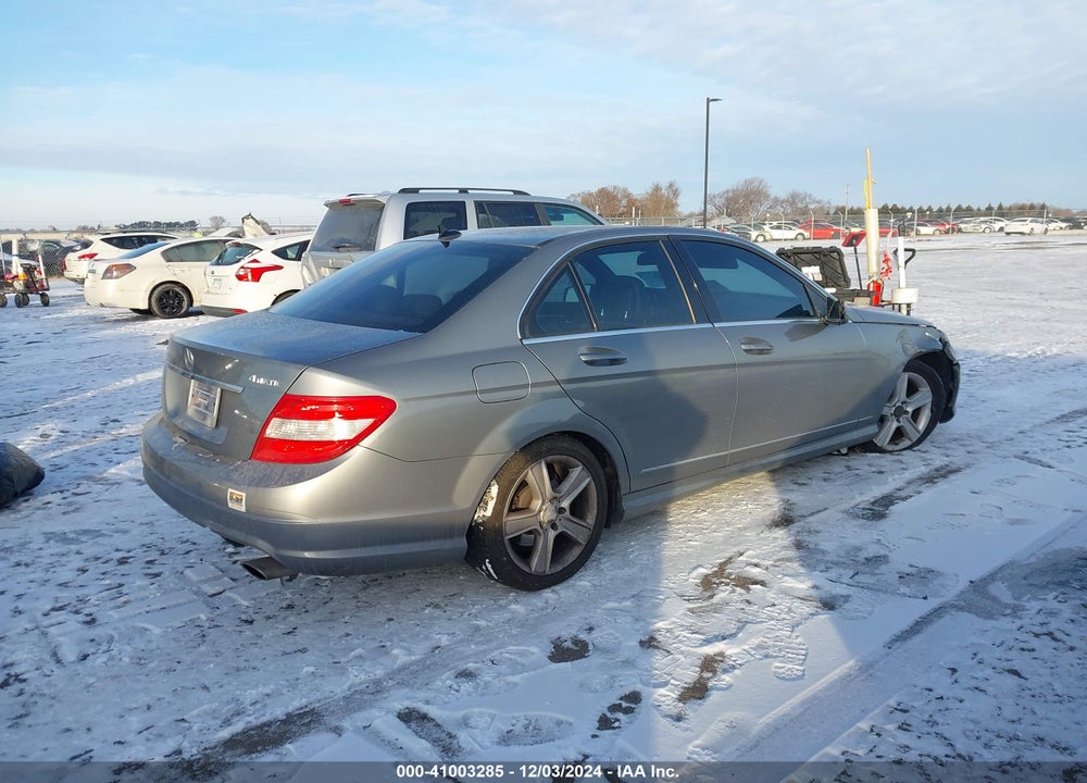 2010 MERCEDES-BENZ C 300 VIN: WDDGF8BB4AF415739
