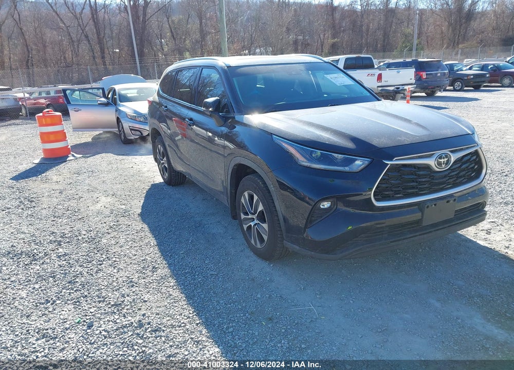 2021 TOYOTA HIGHLANDER VIN: 5TDGZRBH4MS554138