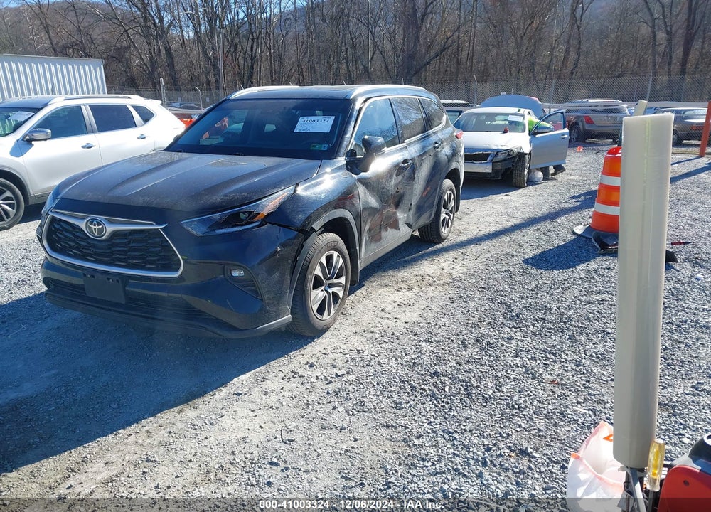 2021 TOYOTA HIGHLANDER VIN: 5TDGZRBH4MS554138