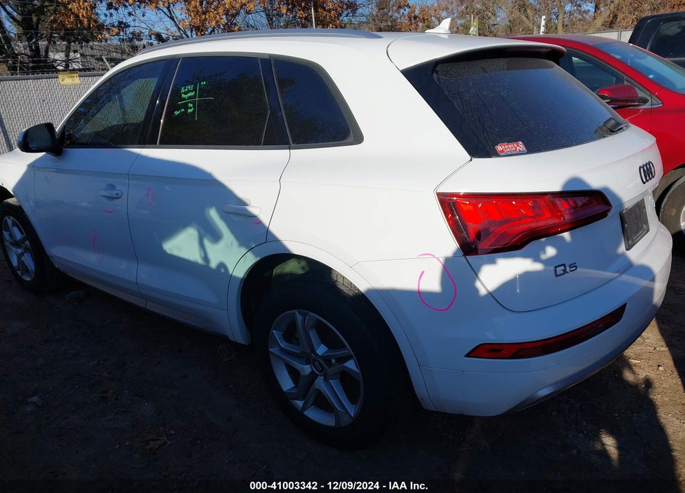 2018 AUDI Q5 2.0T PREMIUM/2.0T TECH PREMIUM VIN: WA1ANAFY5J2015425