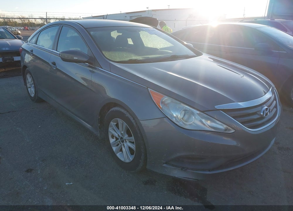 2014 HYUNDAI SONATA GLS VIN: 5NPEB4AC8EH891956