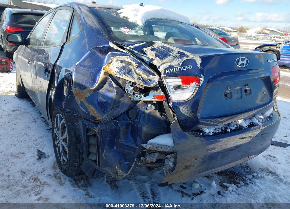 2009 HYUNDAI ELANTRA GLS VIN: KMHDU46D59U811656
