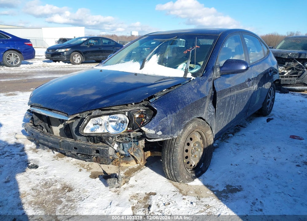 2009 HYUNDAI ELANTRA GLS VIN: KMHDU46D59U811656