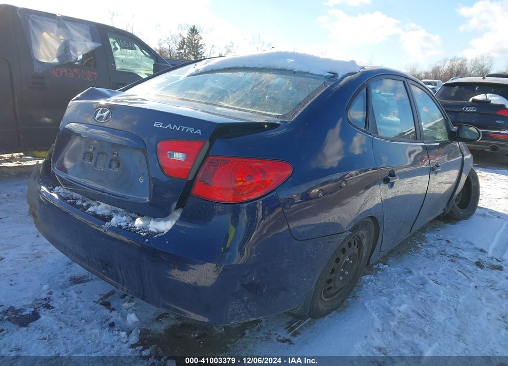 2009 HYUNDAI ELANTRA GLS VIN: KMHDU46D59U811656