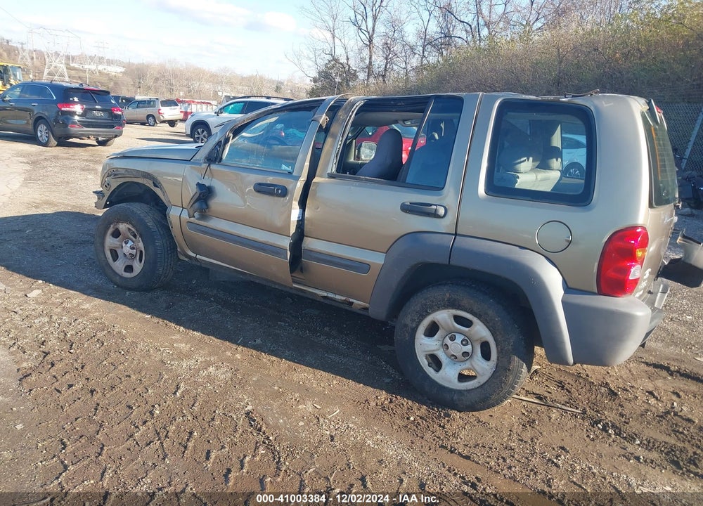 2004 JEEP LIBERTY SPORT VIN: 1J4GL48K04W121983