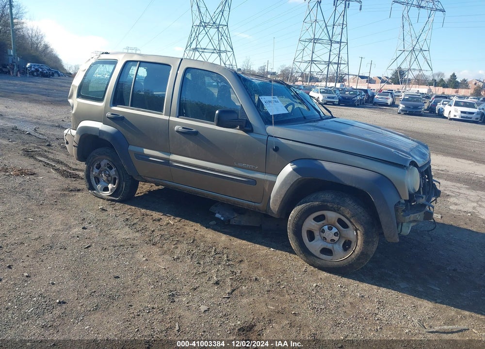 2004 JEEP LIBERTY SPORT VIN: 1J4GL48K04W121983