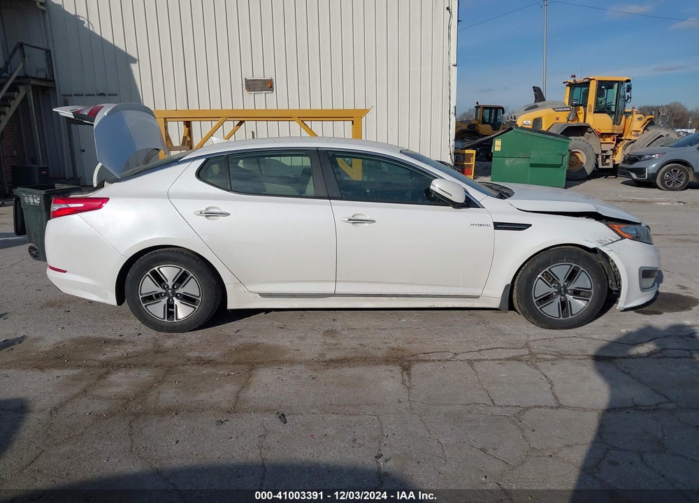 2013 KIA OPTIMA HYBRID VIN: KNAGM4AD3D5050487