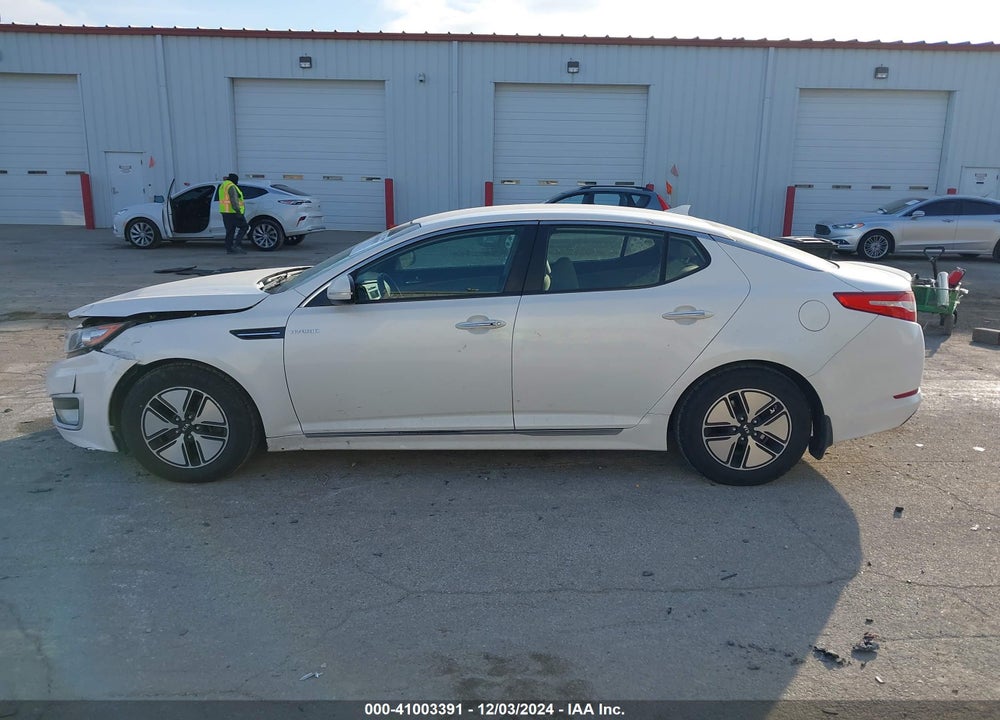 2013 KIA OPTIMA HYBRID VIN: KNAGM4AD3D5050487