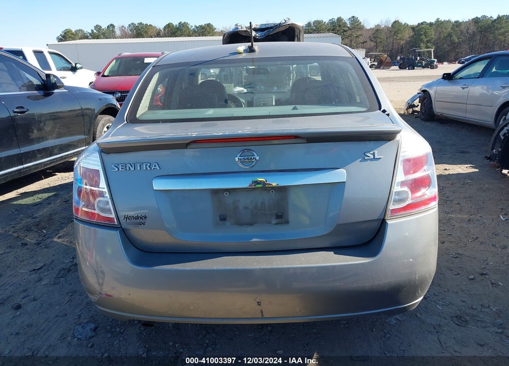 2011 NISSAN SENTRA 2.0SL VIN: 3N1AB6AP6BL638887