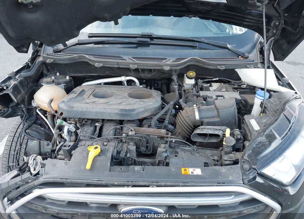 2019 FORD ECOSPORT SE VIN: MAJ6S3GL8KC292123