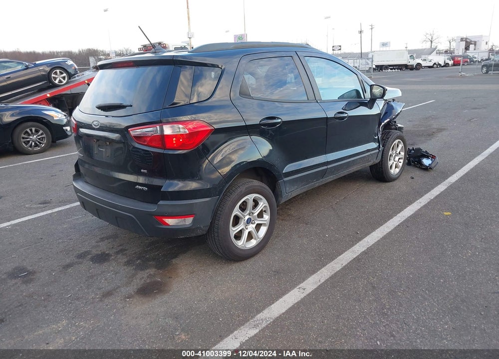 2019 FORD ECOSPORT SE VIN: MAJ6S3GL8KC292123