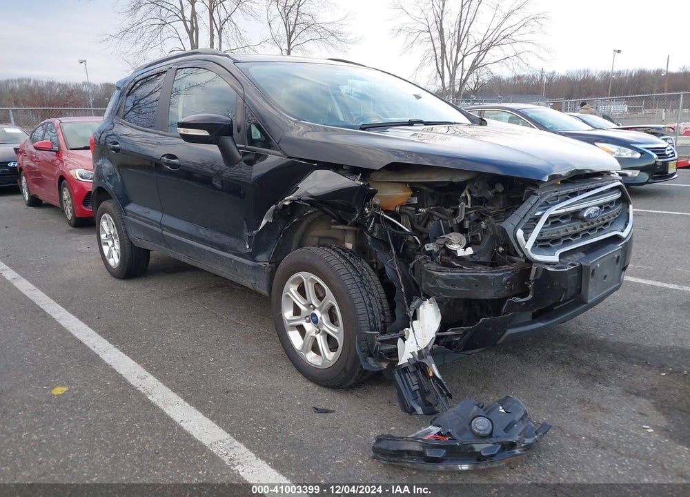 2019 FORD ECOSPORT SE VIN: MAJ6S3GL8KC292123
