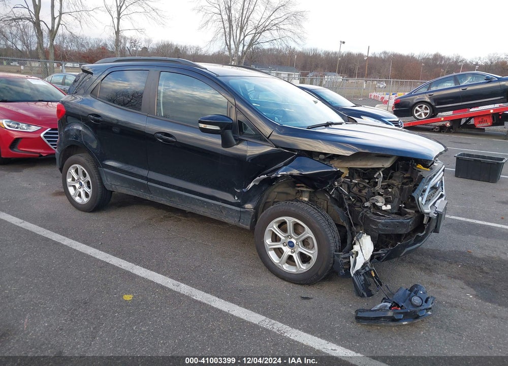2019 FORD ECOSPORT SE VIN: MAJ6S3GL8KC292123