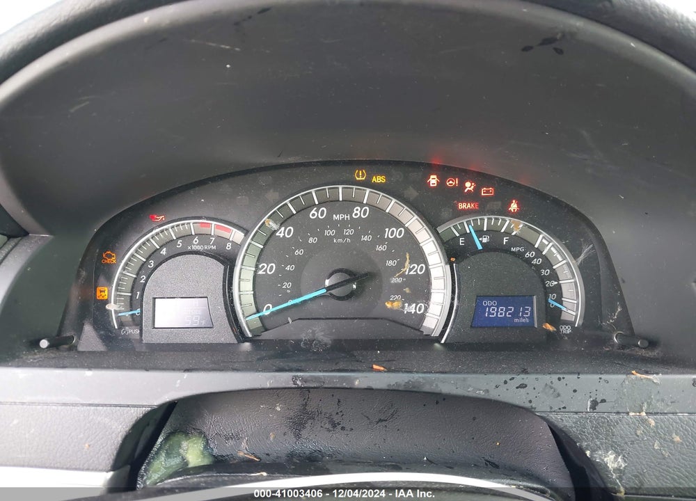 2013 TOYOTA CAMRY SE VIN: 4T1BF1FK3DU234536