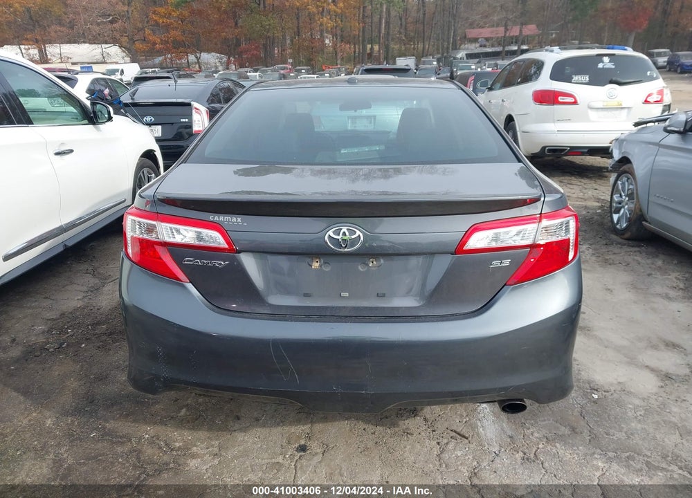 2013 TOYOTA CAMRY SE VIN: 4T1BF1FK3DU234536