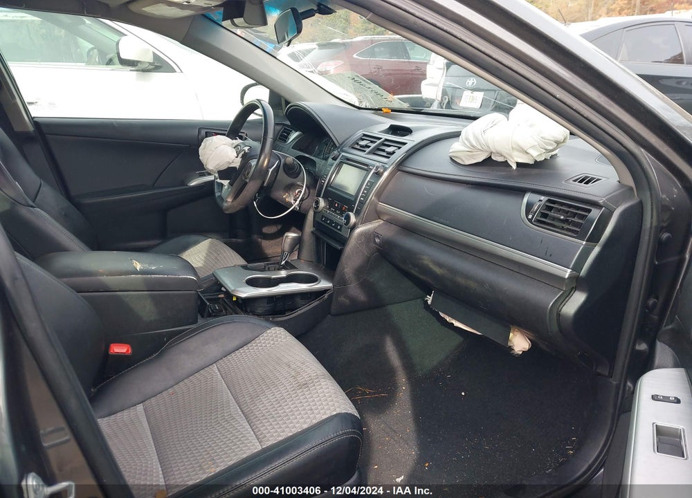 2013 TOYOTA CAMRY SE VIN: 4T1BF1FK3DU234536