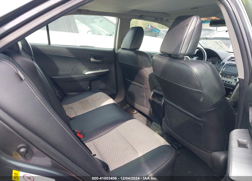 2013 TOYOTA CAMRY SE VIN: 4T1BF1FK3DU234536
