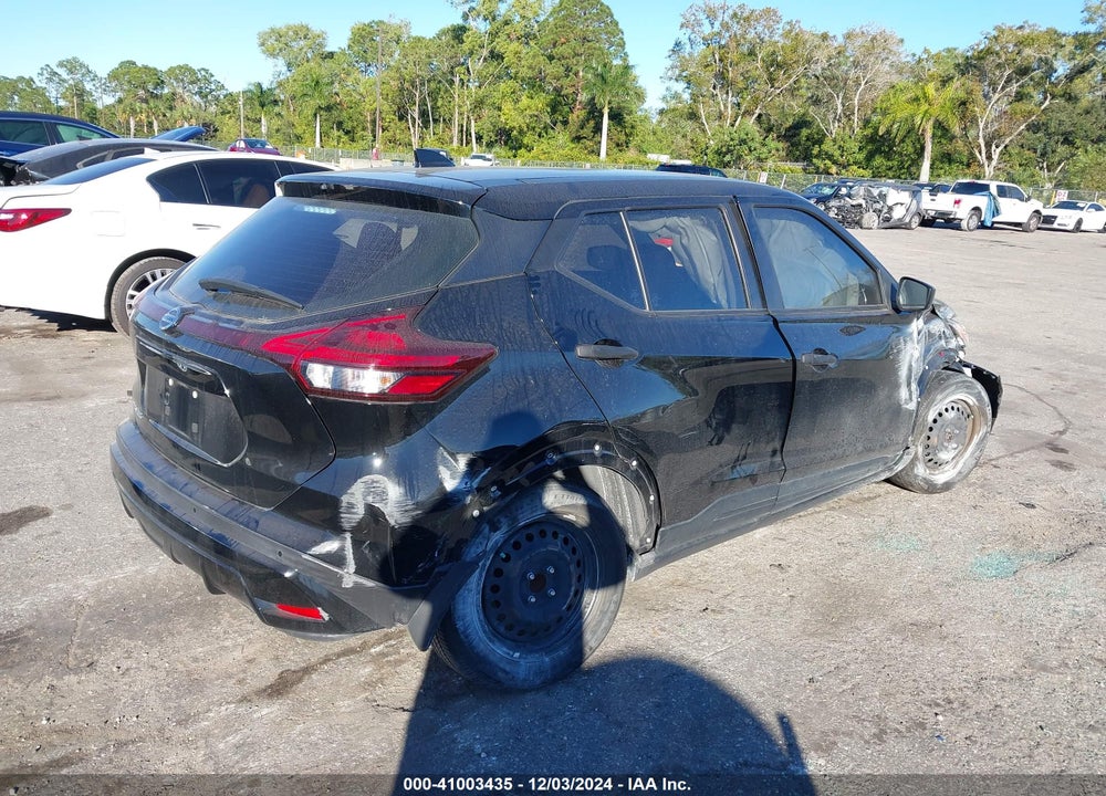 2021 NISSAN KICKS S XTRONIC CVT VIN: 3N1CP5BV8ML517184