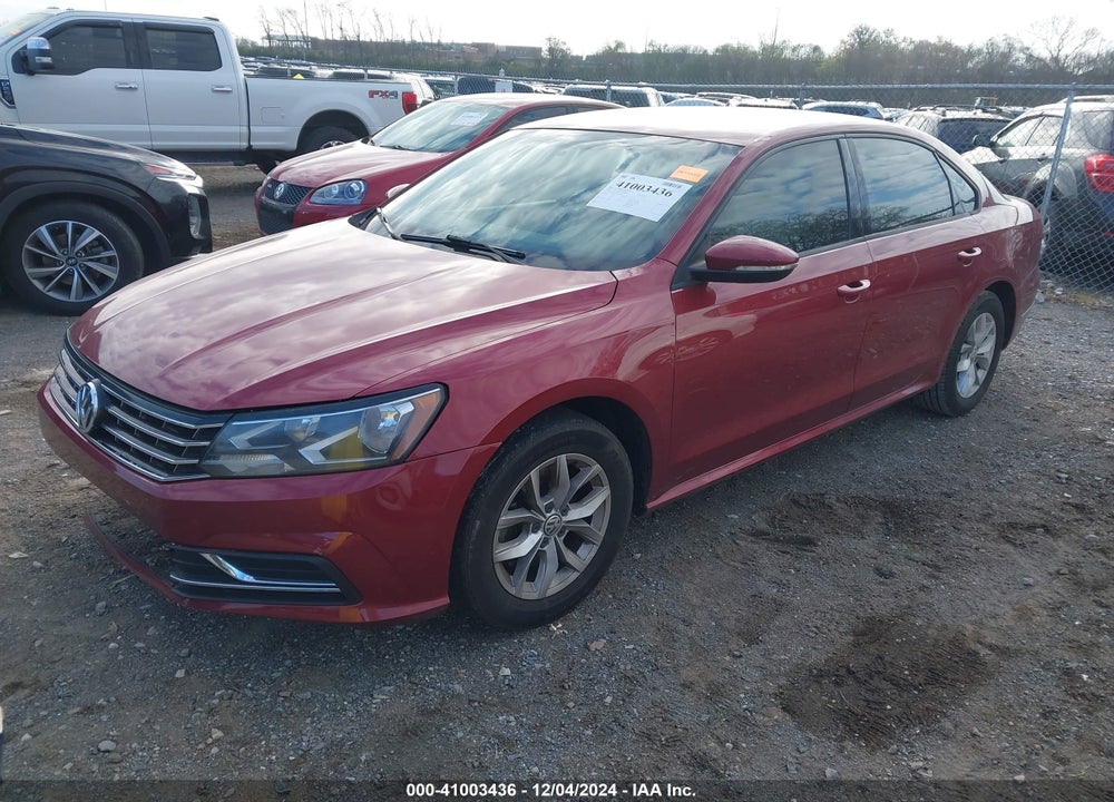 2018 VOLKSWAGEN PASSAT 2.0T R-LINE/2.0T S VIN: 1VWAA7A34JC016010