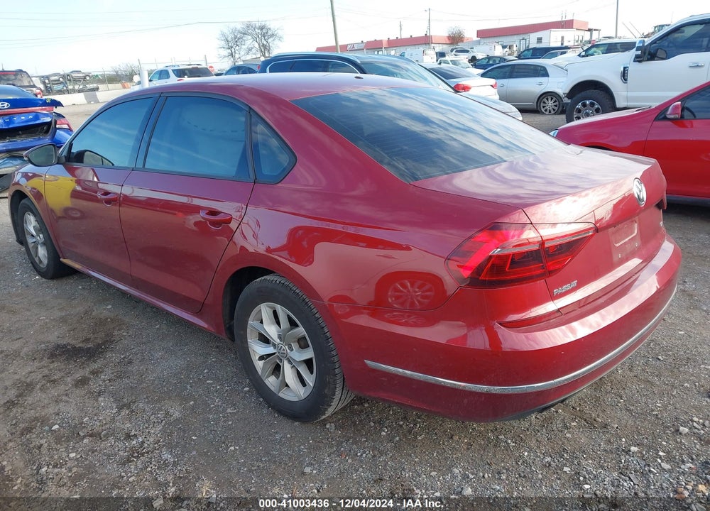2018 VOLKSWAGEN PASSAT 2.0T R-LINE/2.0T S VIN: 1VWAA7A34JC016010