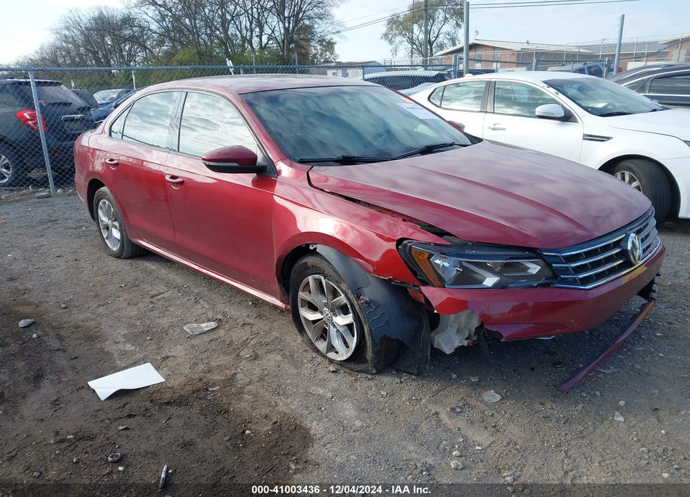 2018 VOLKSWAGEN PASSAT 2.0T R-LINE/2.0T S VIN: 1VWAA7A34JC016010