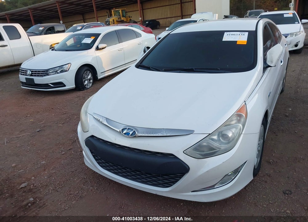 2012 HYUNDAI SONATA HYBRID VIN: KMHEC4A42CA059681