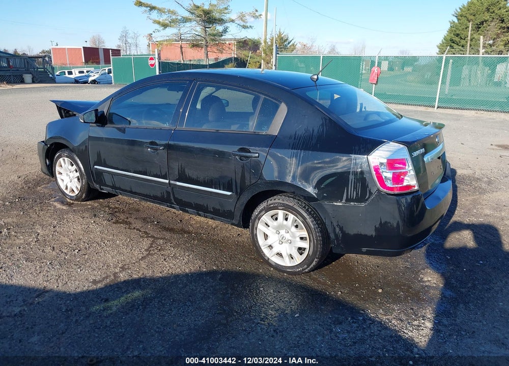 2010 NISSAN SENTRA 2.0S VIN: 3N1AB6AP0AL709516