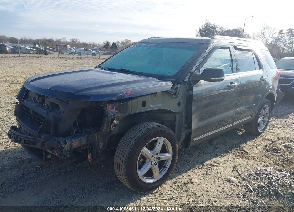 2016 FORD EXPLORER XLT VIN: 1FM5K8D89GGC99550