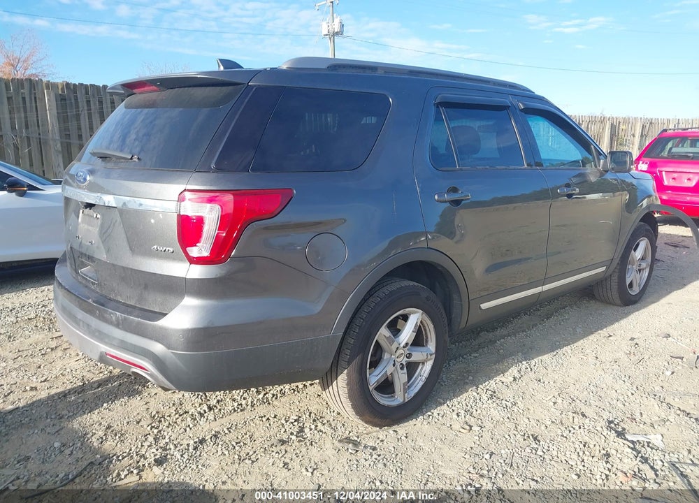 2016 FORD EXPLORER XLT VIN: 1FM5K8D89GGC99550