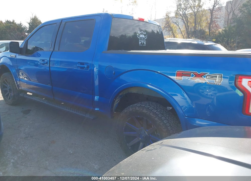 2016 FORD F-150 XLT VIN: 1FTEW1EF4GKD38409