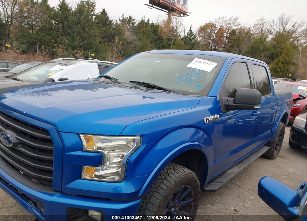 2016 FORD F-150 XLT VIN: 1FTEW1EF4GKD38409